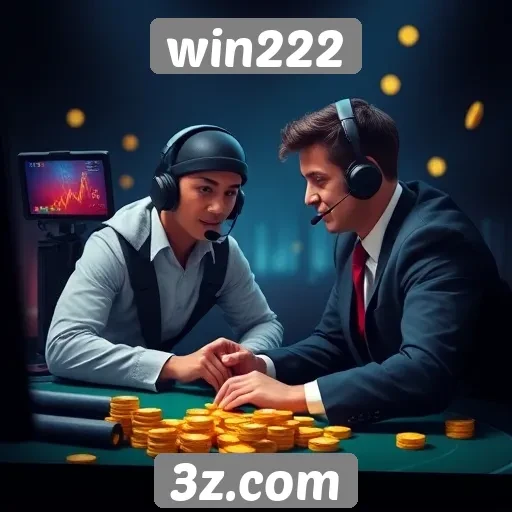Suporte ao cliente no site win222