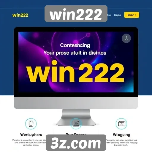 Aspectos de usabilidade do site Win222